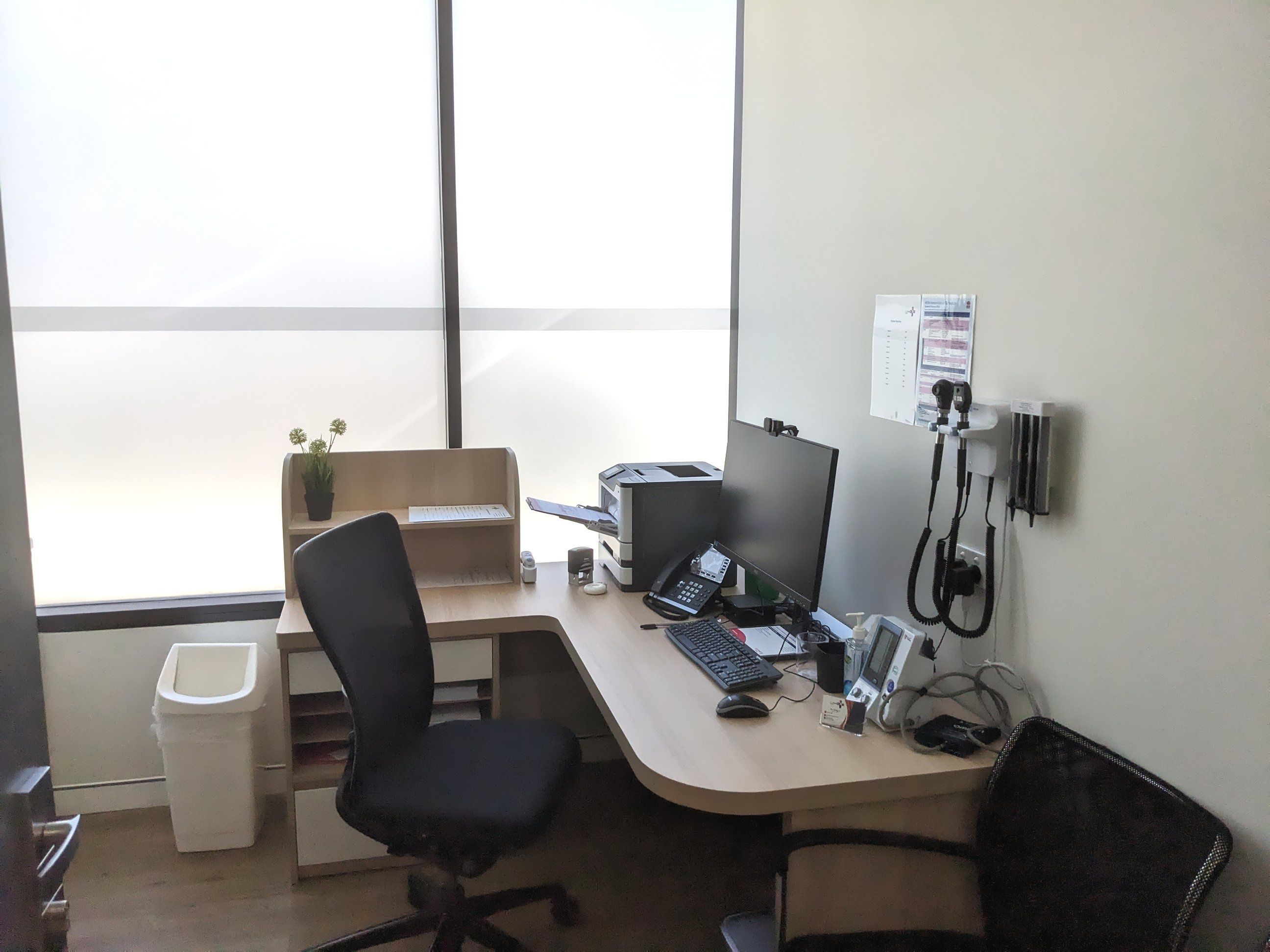 Doctors office in clinic
